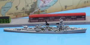 Cruiser "Karlsruhe" damaged (1 p.) GER 1940 Neptun N 1044